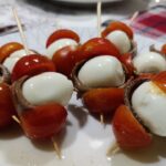 pincho tomate huevo anchoa
